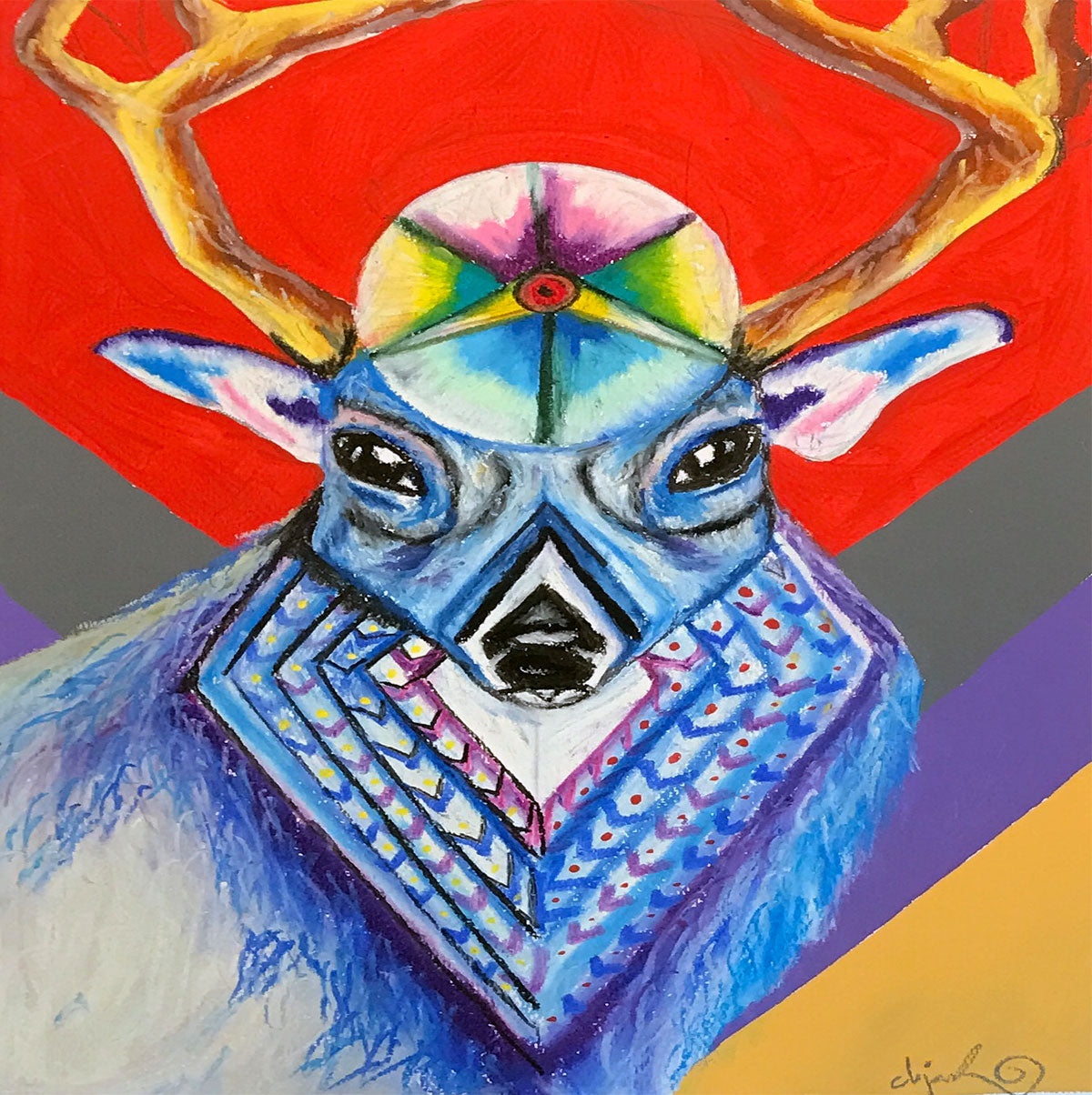 El venado azul